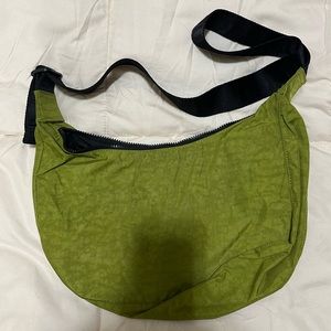Baggu Medium Crescent bag Avocado colour EC